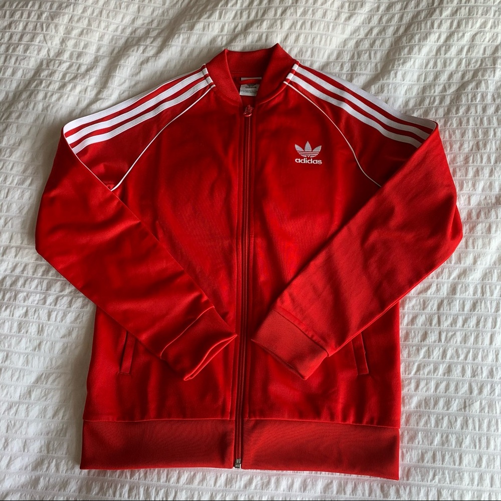 Red Adidas Jacket